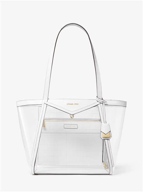 michael kors whitney clear bag|Michael Kors whitney large.